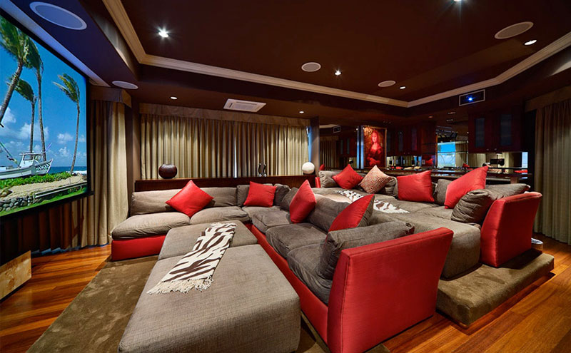 Home Theatre - Basement Remodeling in Caledon
