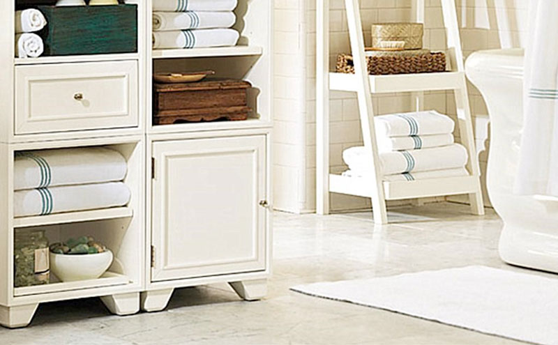 Make sure you get plenty of storage when renovating your home bathroom in Vaughan