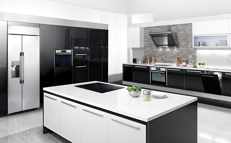 Make your kitchen functional and stylish with mount and built in appliances