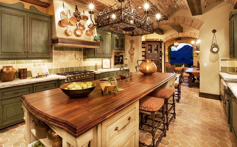 Tuscan style is in this fall - Kitchen renovation