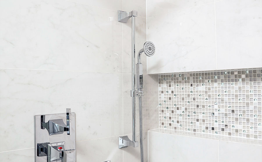 Rubinet Faucet Company's ICE shower hardware