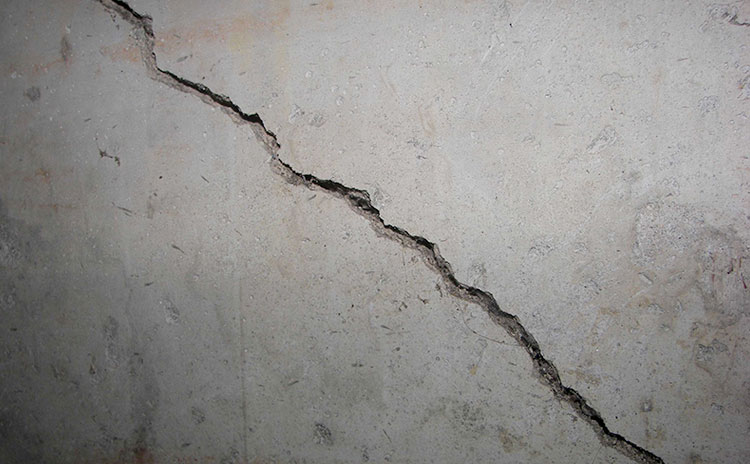 Before renovating your basement in Jefferson repair cracks in foundation