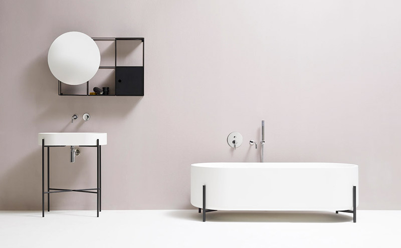 Minimalistic bathrooms